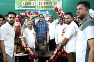 Former cricketer Mohammad Azharuddin in Raichur