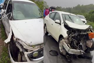 CHIKKAMAGALURU  ಮಳೆ  CONTINUOUS RAINING IN KARNATAKA  ಅಪಘಾತ