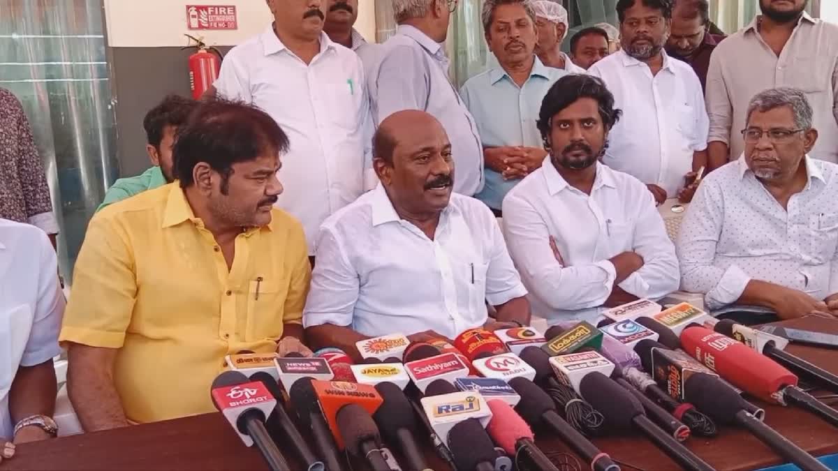 Commerce President Vikramaraja press meet