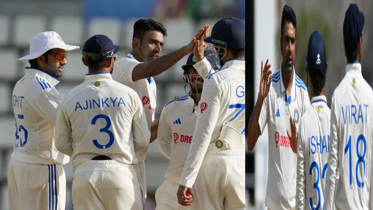 IND vs WI 1st Test: India's big win over West Indies, Ashwin took 12 wickets, Jaiswal scored debut Test century