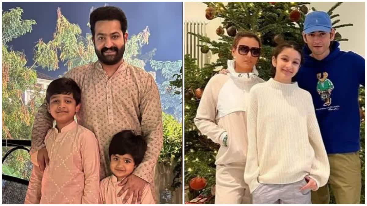 JR NTR and Mahesh babu children in Rajamouli film