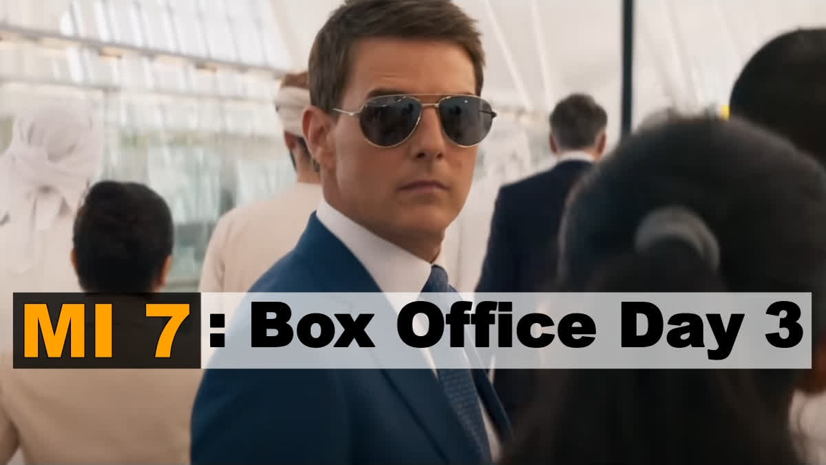 Mission: Impossible - Dead Reckoning Part One box office: Tom Cruise starrer mints Rs 9 crore in India on Day 3