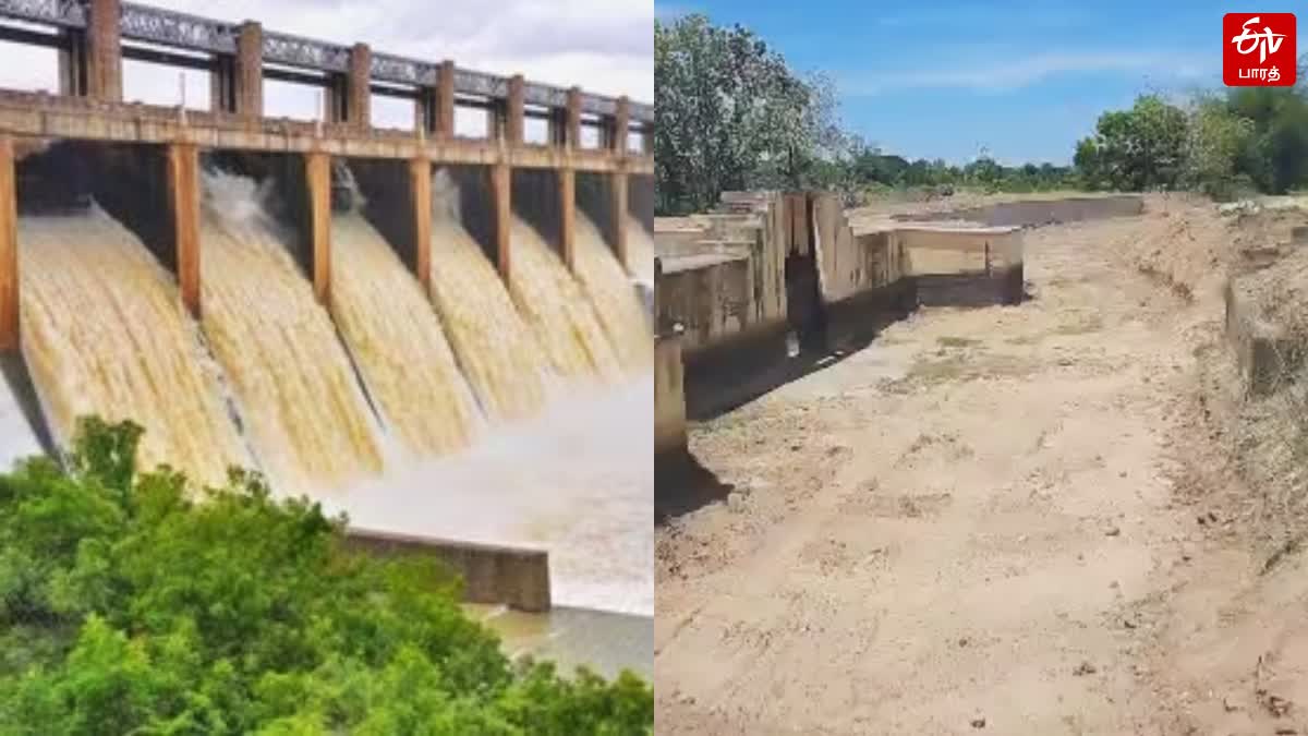 மேட்டூரில் திறக்கப்பட்ட காவிரி நீர் வராததால் விவசாயிகள் வேதனை