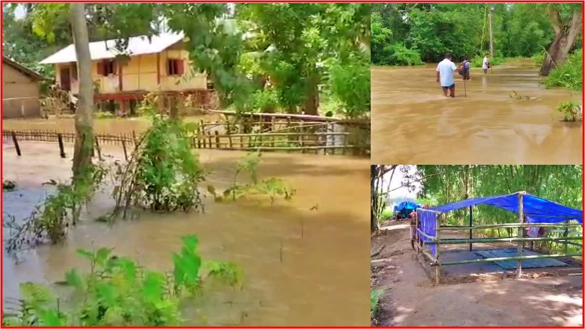 Flood hits Dibrugarh