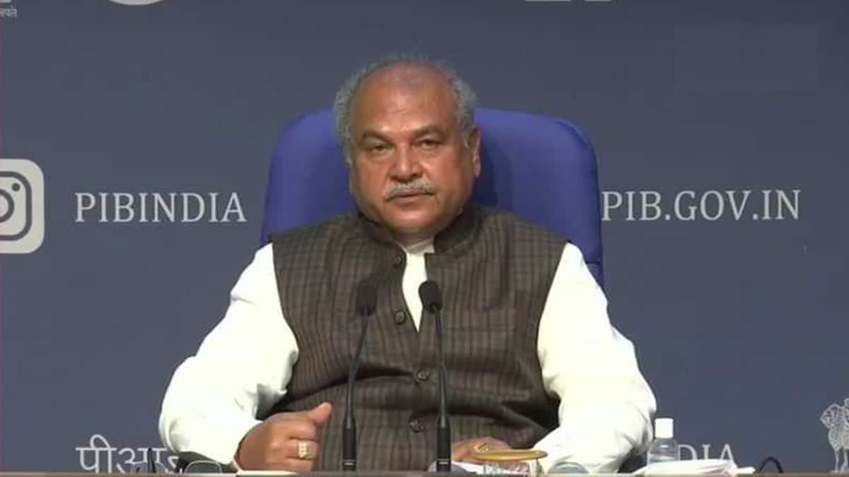 Union minister Narendra Singh Tomar