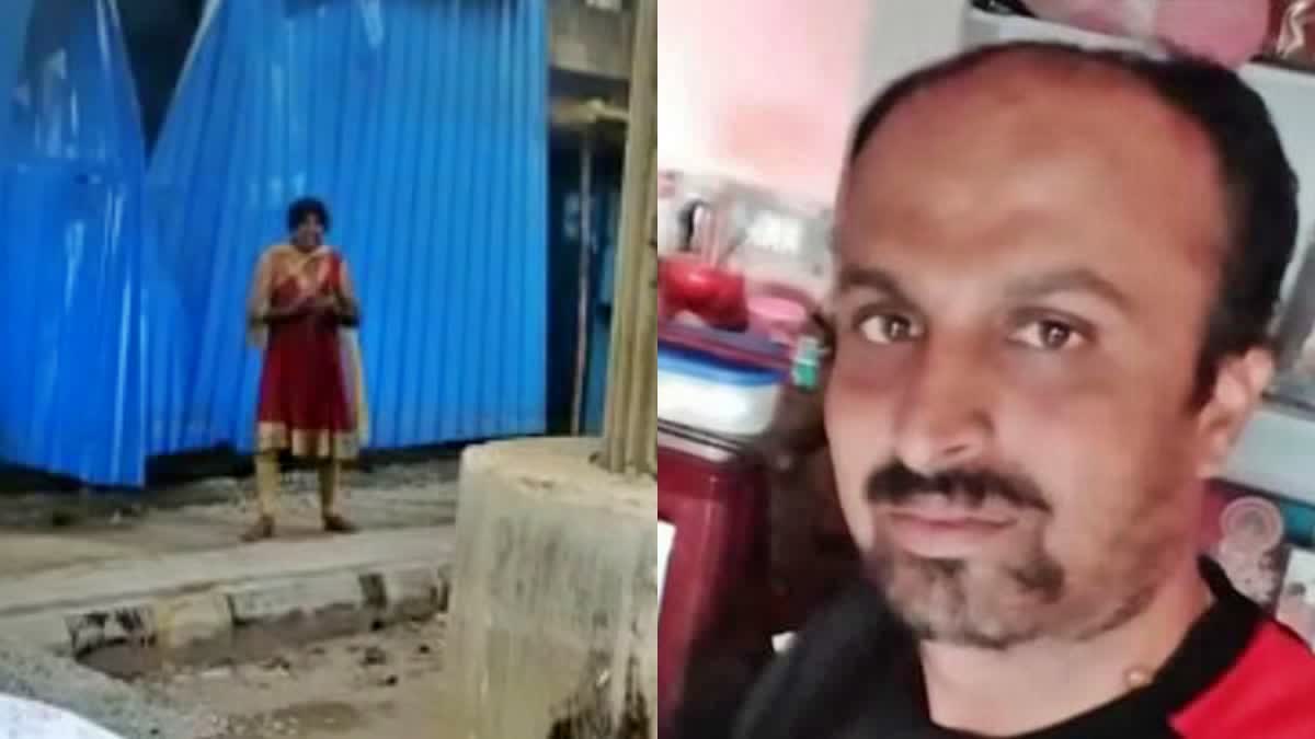 bengaluru man caught begging