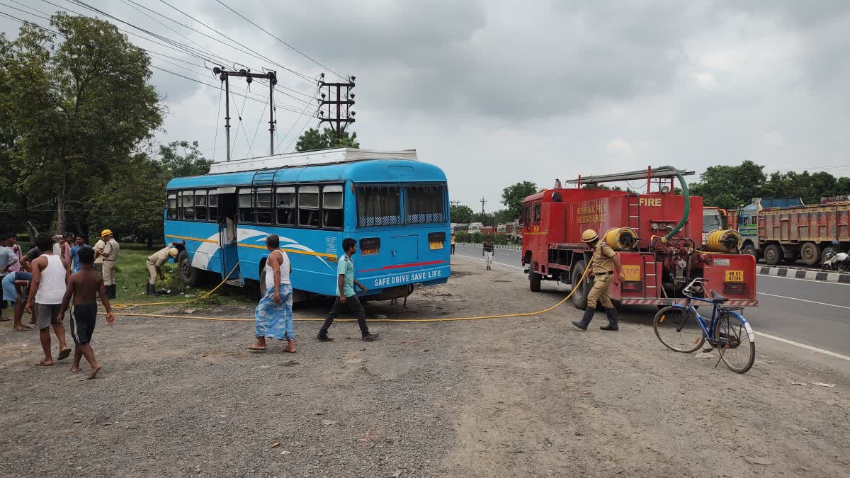 Malda Road Accident