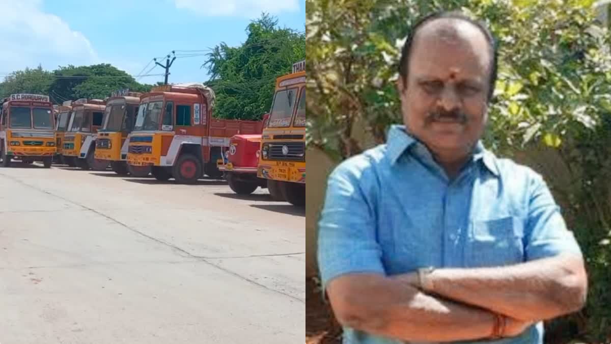 75 thousand trucks stop in tamilnadu