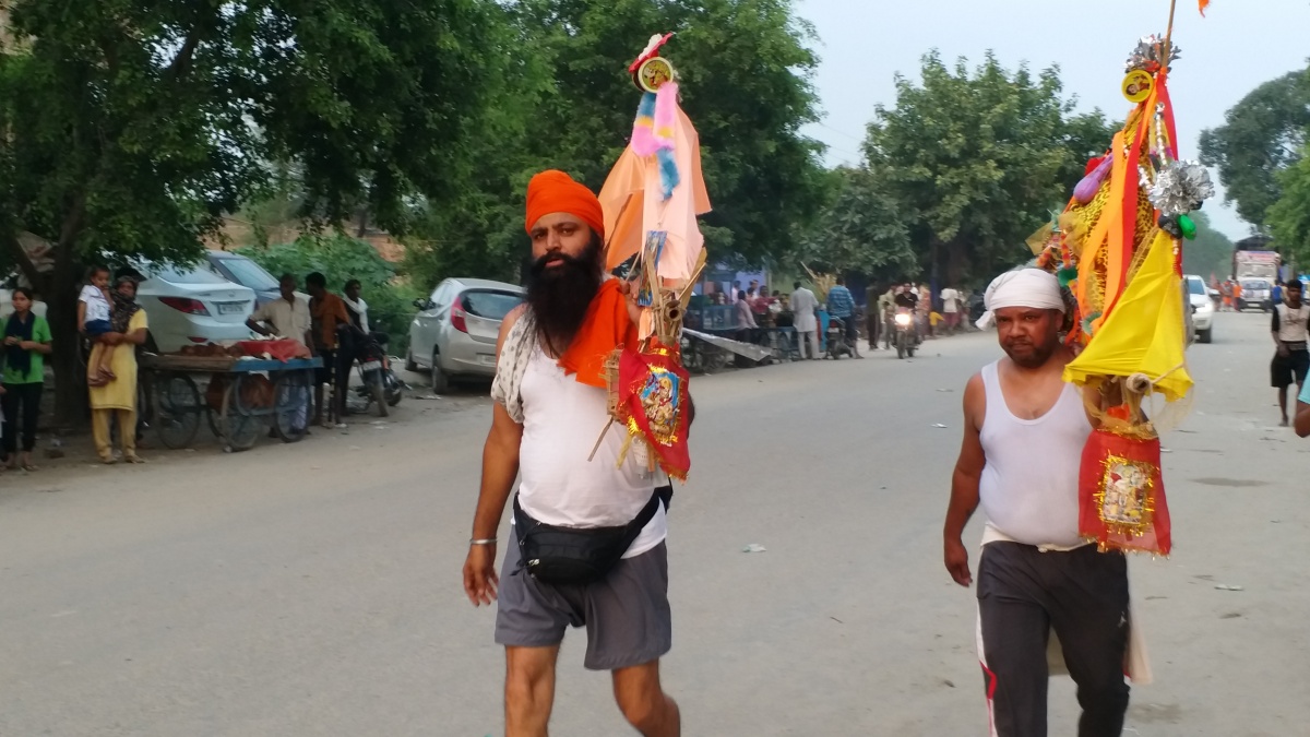 kanwariyas tableau in panipat