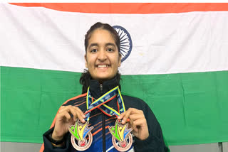 Bhopal Daughter Gauranshi won 2 medals