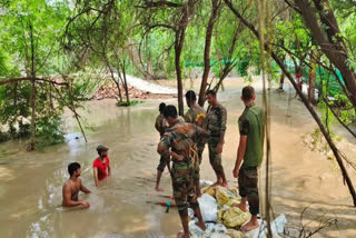 Delhi Flood  Yamuna water level  Yamuna water level Latest  Yamuna water level Latest News  യമുന നദി  ഡല്‍ഹി പ്രളയം  യമുന നദി ജലനിരപ്പ്