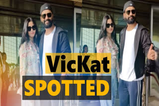 Vicky Kaushal and Katrina Kaif, Vicky Kaushal and Katrina Kaif spotted,