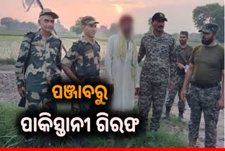 ଅମୃତସରରୁ ଜଣେ ପାକିସ୍ତାନୀକୁ ଗିରଫ କଲା BSF