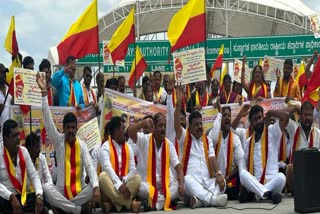 swabhimani-sena-protests-against-toll-price-on-bengaluru-mysore-highway
