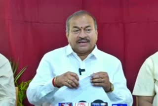 MLA SN Channabasappa spoke at the press conference.