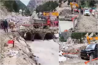 BRO made temporary bridge