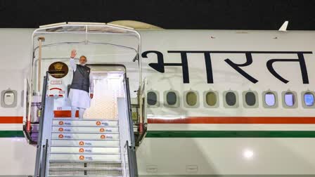 Prime Minister Narendra Modi on Saturday emplaned for UAE after concluding his two-day visit to France. He proceeded to Abu Dhabi for bilateral meetings between India and UAE across various sectors, including fintech, defence, security and energy. During his visit, he will meet UAE President Sheikh Mohamed bin Zayed Al Nahyan.