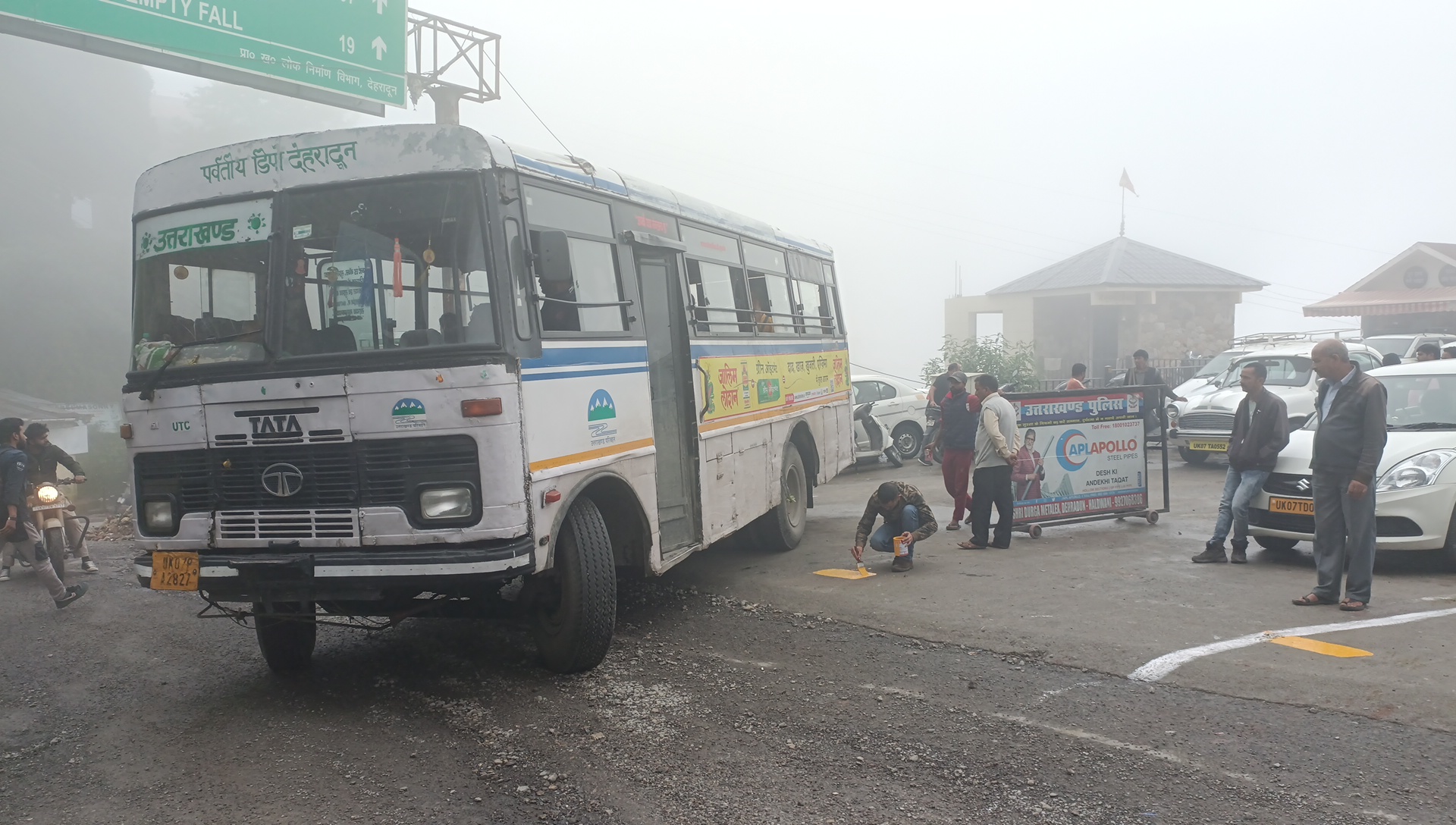 Mussoorie traffic jam