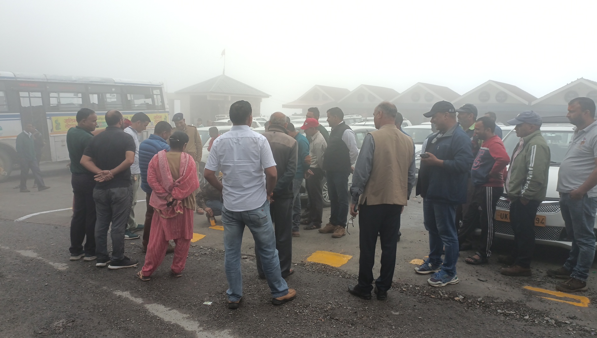 Mussoorie traffic jam