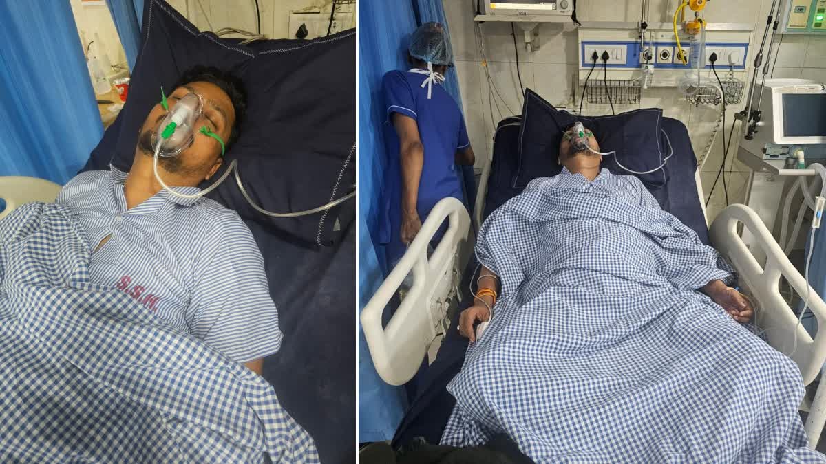 MP NSUI STATE PRESIDENT IN ICU