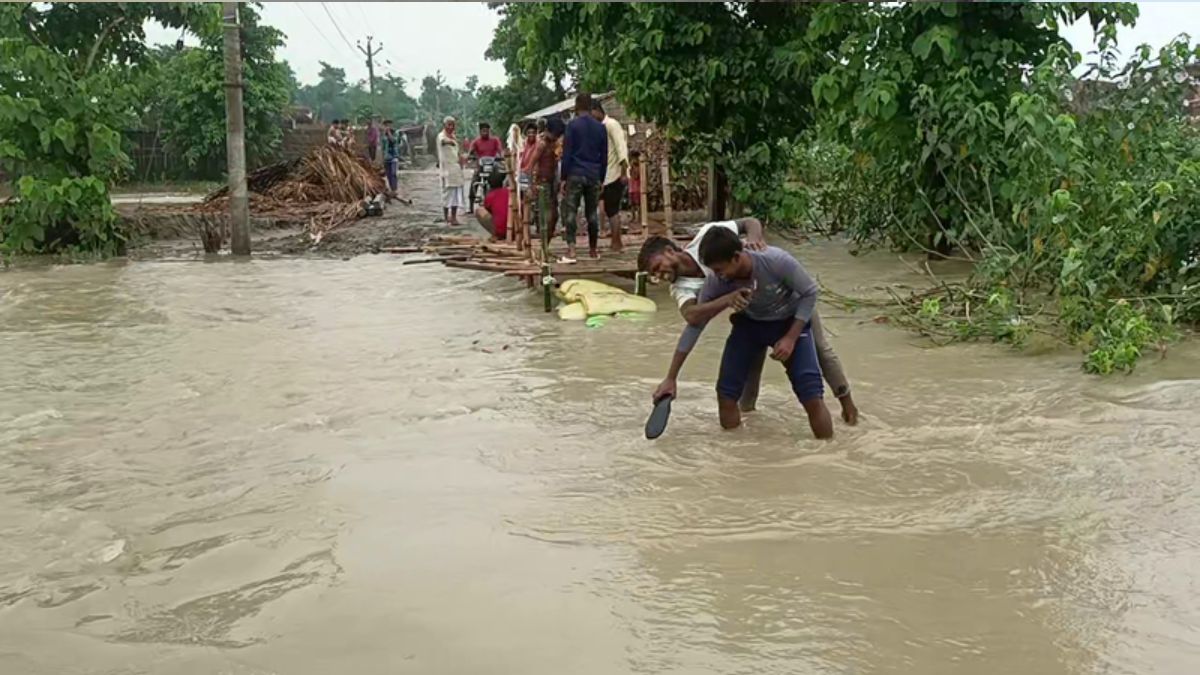 Kosi River In Saharsa