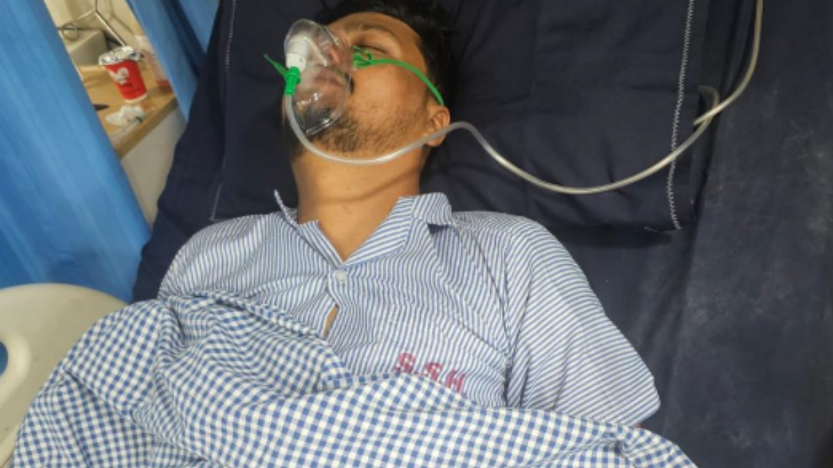 MP NSUI STATE PRESIDENT IN ICU