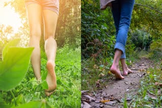 BENEFITS OF WALKING BAREFOOT