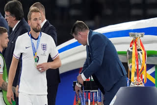 England striker Harry Kane and Spain's Dani Olmo ended their Euro 2024 season in a six-way tie for the Golden Boot top scorer. Apart from Kane and Omlo, Germany midfielder Jamal Musiala, Netherlands forward Cody Gakpo, Slovakia winger Ivan Schranz and Georgia striker Georges Mikautadze are the other footballers who have scored three goals each in the tournament.