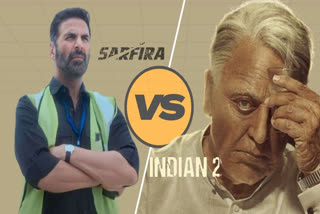 In a clash of titans at the box office on July 12, two eagerly awaited films made their debut - Kamal Haasan's Indian 2 and Akshay Kumar's Sarfira. Both films garnered significant attention, but their journeys at the box office have been markedly different. Read on for Sarfira vs Indian 2 box office collection day 3.