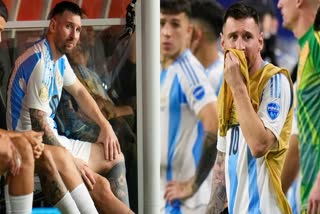 Lionel Messi Crying