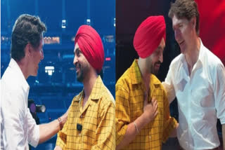 Diljit Dosanjh and  PM Justin Trudeau