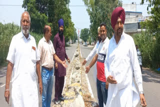 Garhshankar Chandigarh main highway has become a stronghold of accidents