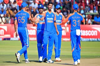 IND vs ZIM Washington Sundar