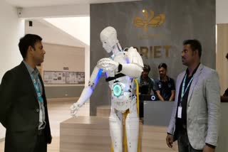 coimbatore india invented the first ai robot it will have all the feelings like humans