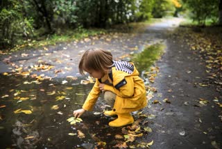 Child Care in Rain