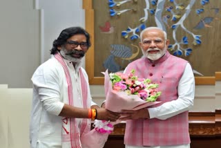 ઝારખંડના CM હેમંત સોરેને PM મોદી સાથે નવી દિલ્હીમાં કરી મુલાકાત