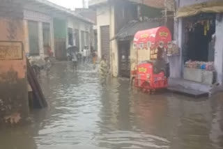 Heavy rain in dholpur