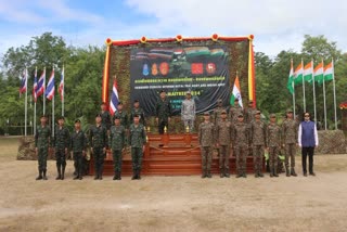 India, Thailand Conclude Joint Military Exercise MAITREE 2024