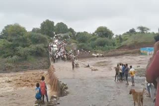 FLOOD IN RUPAREL RIVER OF KHARGONE