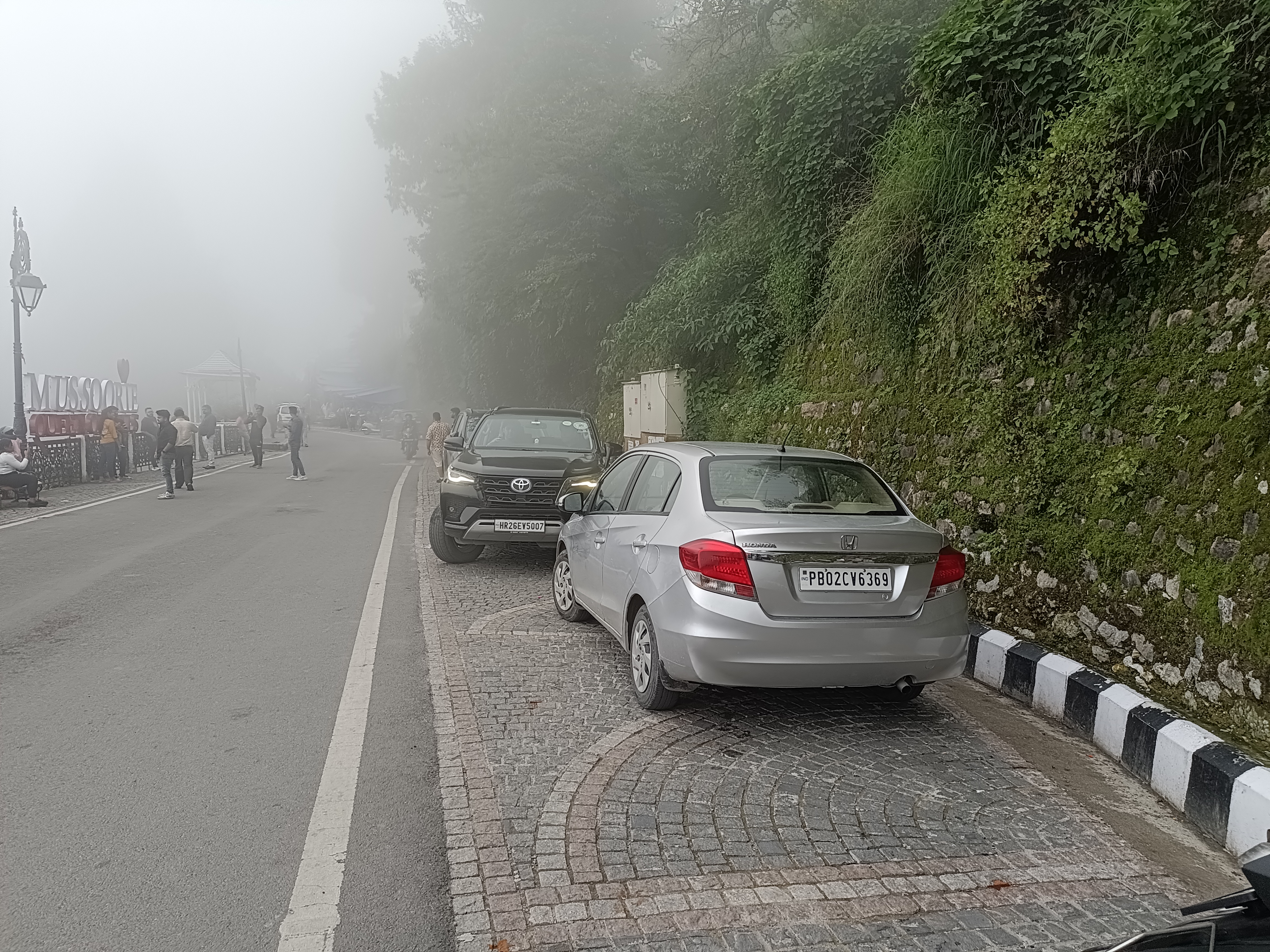 Mall Road in Mussoorie