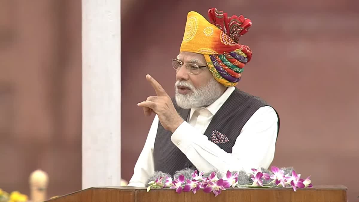 It is 'Modi's guarantee' that India will become 3rd largest global economy in next 5 years, Prime Minister Narendra Modi said on Tuesday when he addressed the nation on Independence Day celebrations.