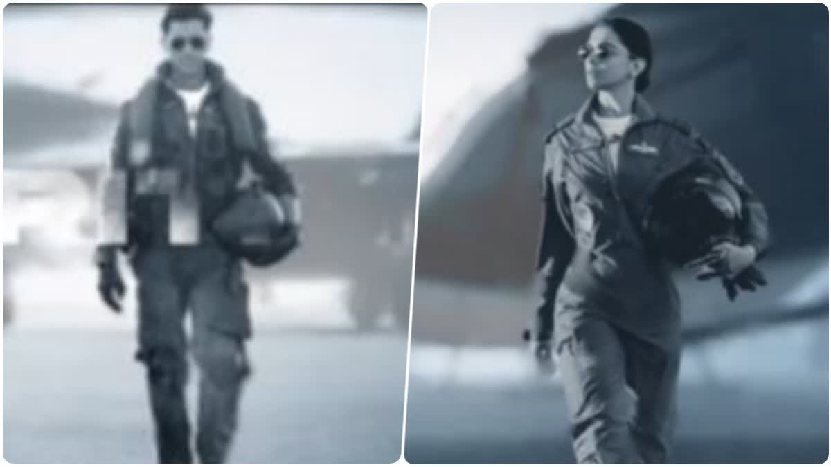 Hrithik Roshan  Deepika Padukone  Siddharth Anand  Spirit Of Fighter  fighter first glimpse  fighter motion poster  Spirit Of Fighter  സിദ്ധാര്‍ഥ് ആനന്ദ്  ഇന്ത്യന്‍ സായുധ സേന  സോഷ്യല്‍ മീഡിയ  ബോളിവുഡ്  ബോളിവുഡ് സിനിമ  ഫൈറ്റര്‍