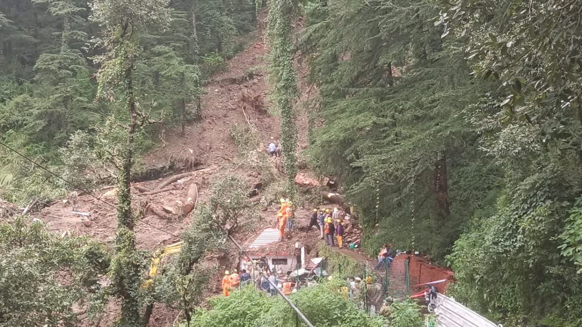 Landslide in Shimla