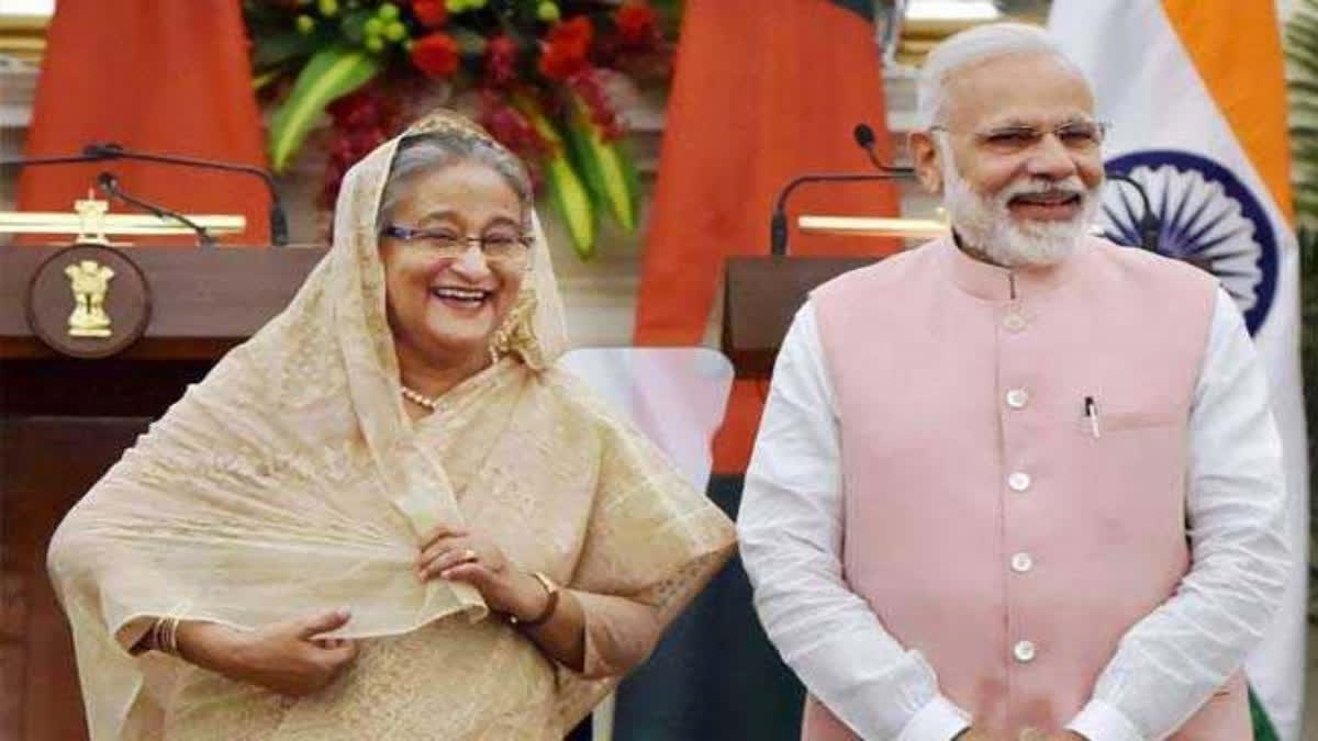 Eyeing next year's polls, Hasina woos Modi, raises BNP's anti-India campaign citing wheat ban