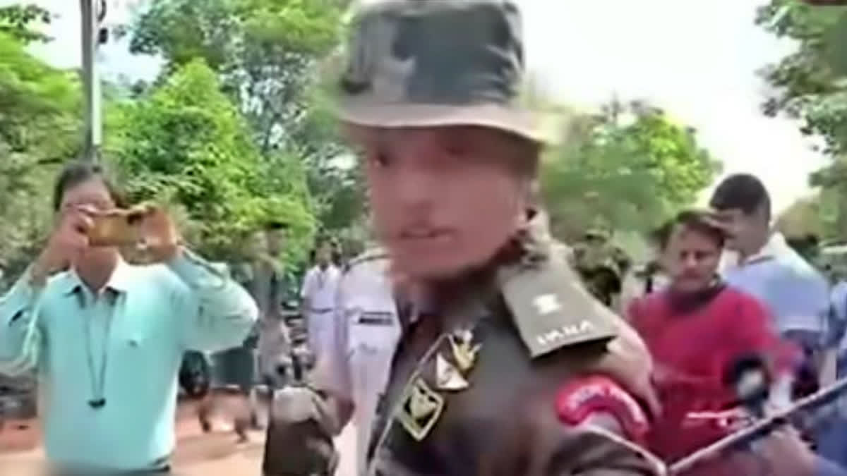 A fake Army jawan was held from the venue of the Independence Day parade in Odisha's Puri district on Tuesday, police said. The man, dressed in Army uniform, entered the Talabania Parade Ground while the Independence Day function was underway, they said.