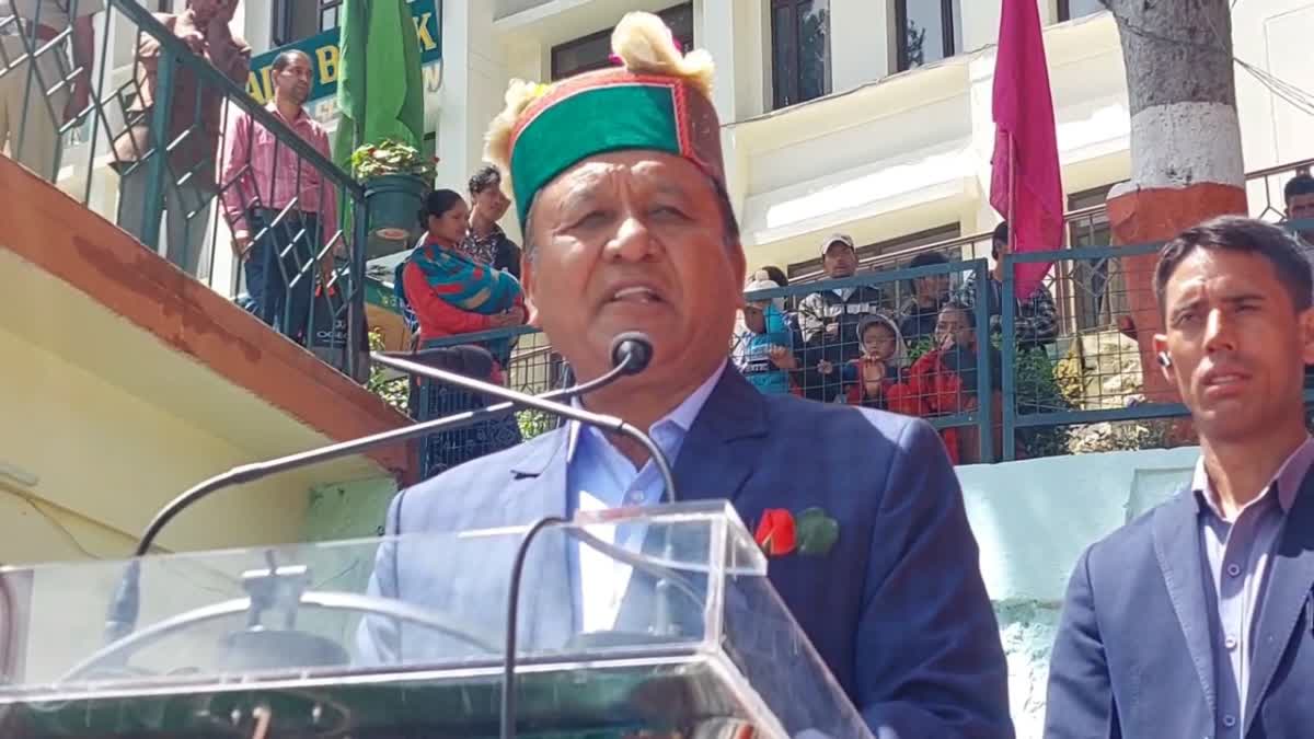 Minister Jagat Singh Negi on Independence Day