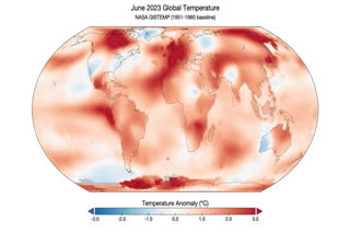 july 2023 was hottest nasa