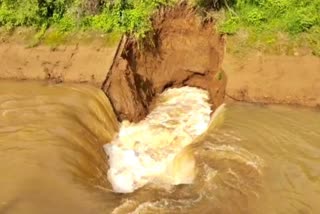 indravati canal again collapsed