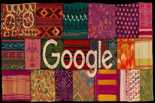 77th independence day  independence day  india independence day  textile heritage of India  google doodle  textile heritage of India in google doodle  ഇന്ത്യന്‍ ടെക്‌സ്‌റ്റൈല്‍ പൈതൃകം  ഗൂഗിള്‍ ഡൂഡില്‍  ഗൂഗിള്‍  സ്വാതന്ത്യദിനാഘോഷം  ഇന്ത്യന്‍ സ്വാതന്ത്ര്യ ദിനാഘോഷം  ഡൂഡില്‍  ഇന്ത്യ