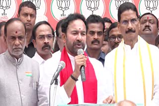 BJP state chief Kishan Reddy